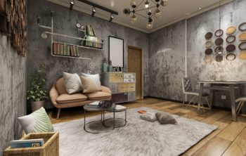 Comment faire une décoration industrielle dans son salon ?