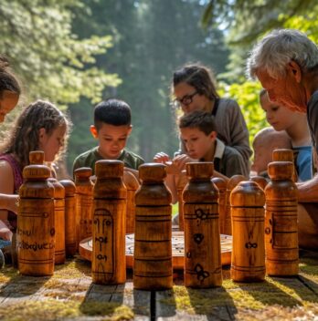 Le bilboquet : un jeu traditionnel en bois pour tous les âges