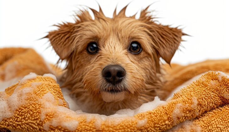 Optez pour le séchage rapide : Les atouts des serviettes et peignoirs en microfibre pour chiens