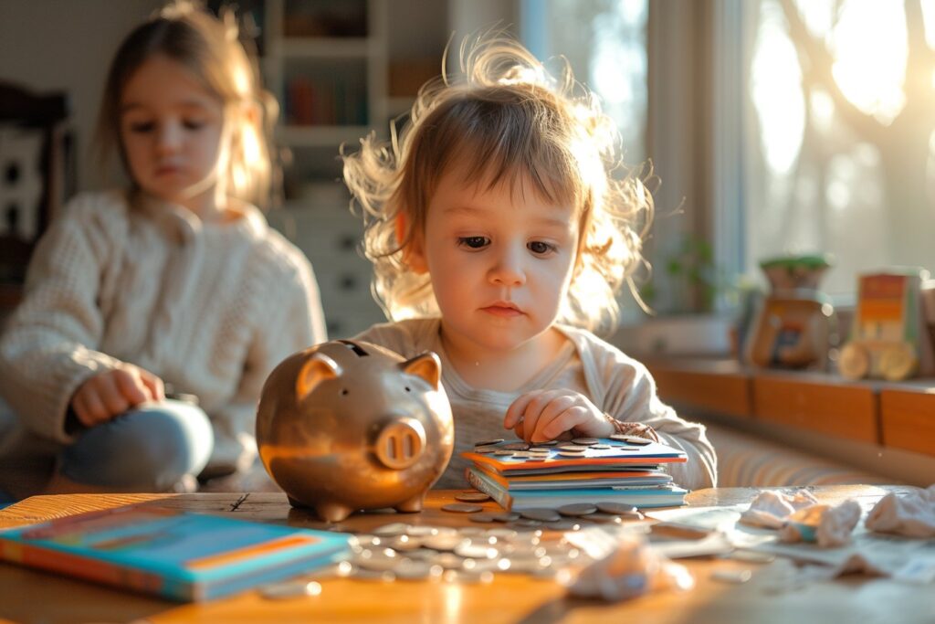 Tirelire ou compte en banque : quel choix pour apprendre aux enfants à gérer leur argent ?