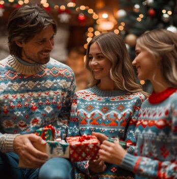 Illuminez vos fêtes de fin d’année avec des pulls de Noël originaux et uniques en famille