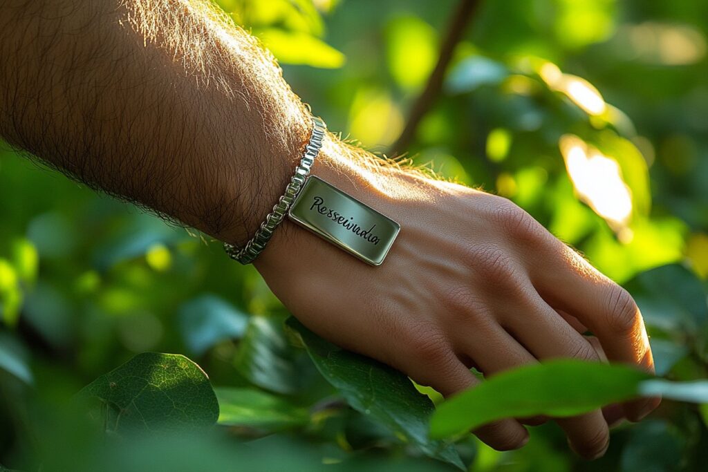 Découvrez le Bracelet Homme Personnalisé avec Prénom : Une Élégance Naturelle au Poignet