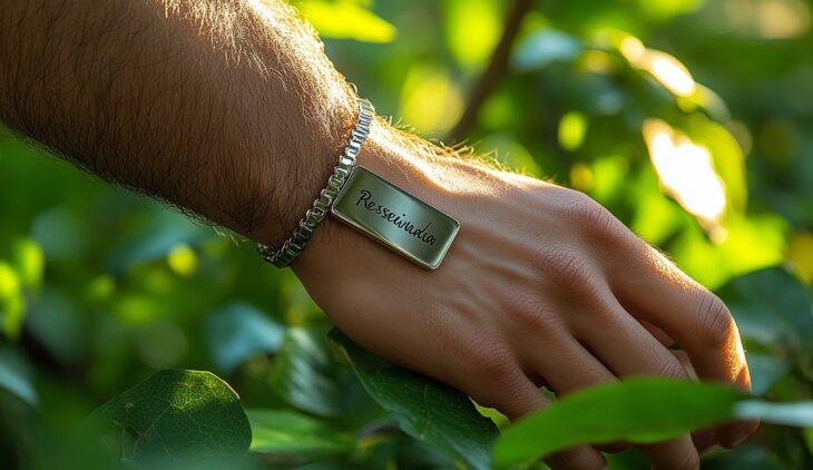 Découvrez le Bracelet Homme Personnalisé avec Prénom : Une Élégance Naturelle au Poignet