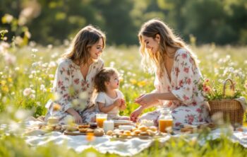 Un dimanche champêtre en robe bohème : inspirations pour une journée en famille au grand air