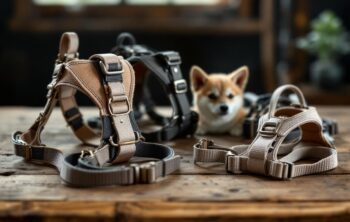 Explorer la gamme de harnais pour chien sur le site mon shiba inu