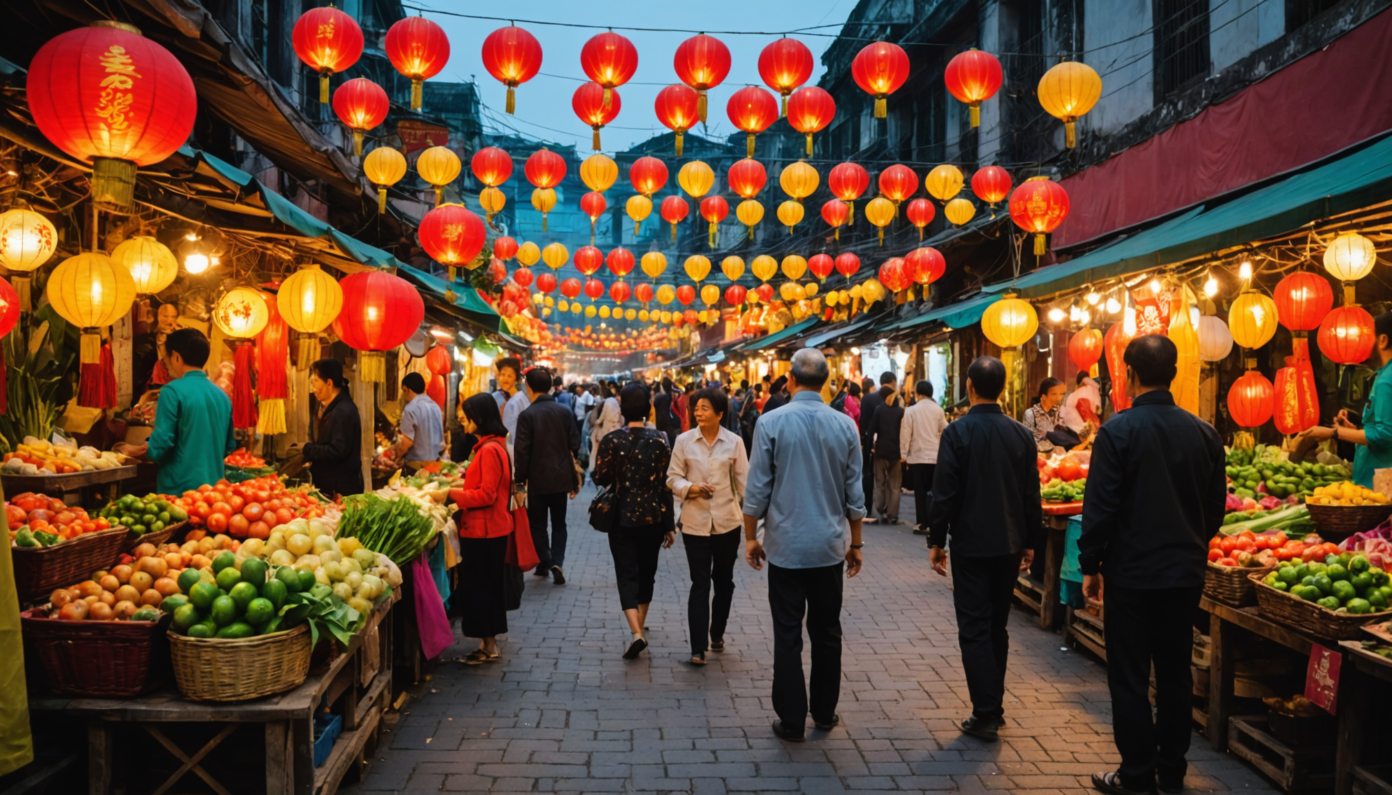 découvrez comment célébrer les fêtes au vietnam : plongez dans l’ambiance des marchés animés, admirez les lumières féériques et explorez des traditions uniques pour un voyage inoubliable.