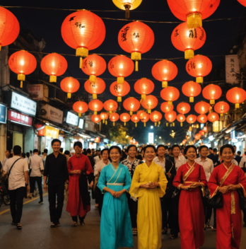 Passer les fêtes au Vietnam : marchés – lumières & traditions