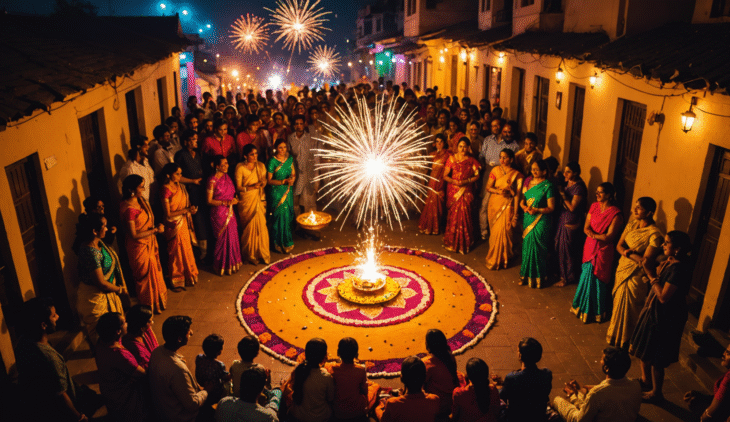 Fêtes de fin d’année en Inde : traditions et lumières