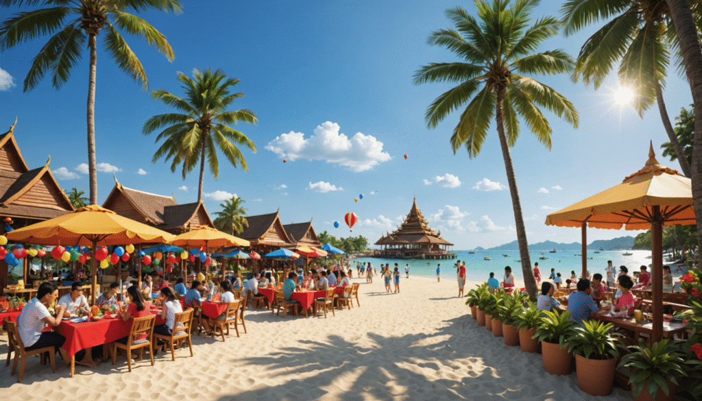 Fêtes d’hiver au soleil et activités familiales à Pattaya