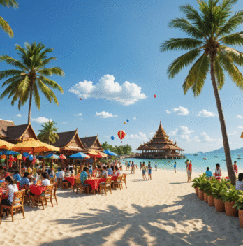 Fêtes d’hiver au soleil et activités familiales à Pattaya