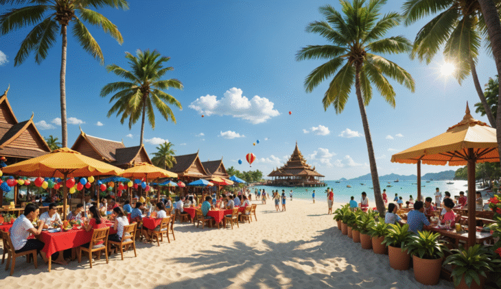 Fêtes d’hiver au soleil et activités familiales à Pattaya