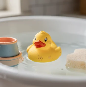 Quels jouets de bain pour bébé choisir pour faciliter votre quotidien ?