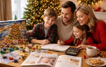 Budget famille pour Noël avec les conseils La Poste et calendriers cadeaux Playmobil