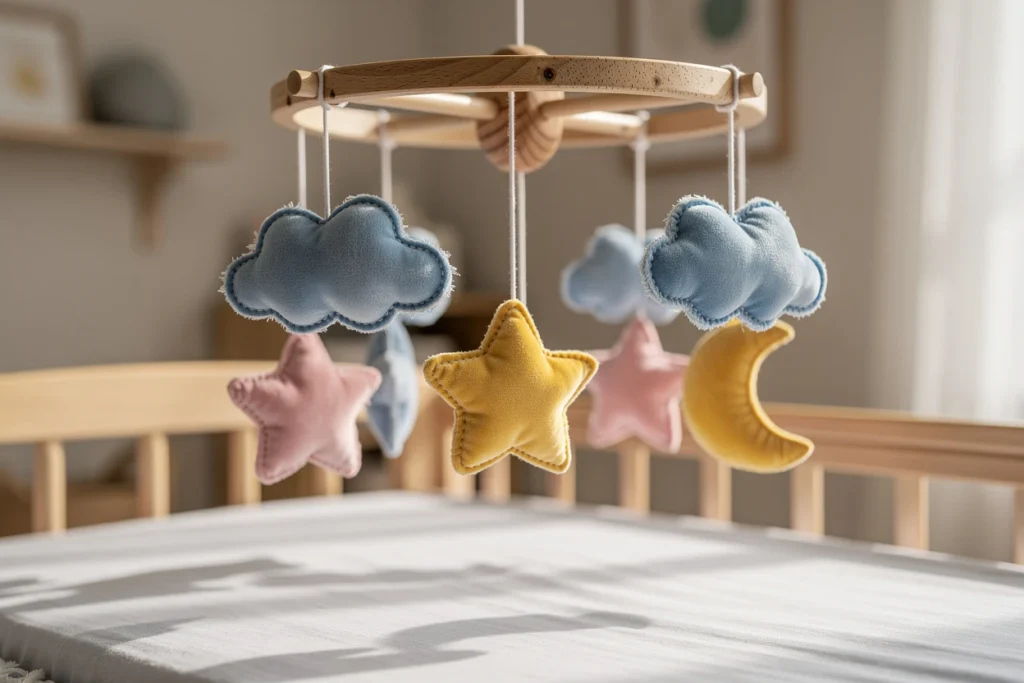 Mobile bébé : comment bien choisir pour stimuler l’éveil de son enfant