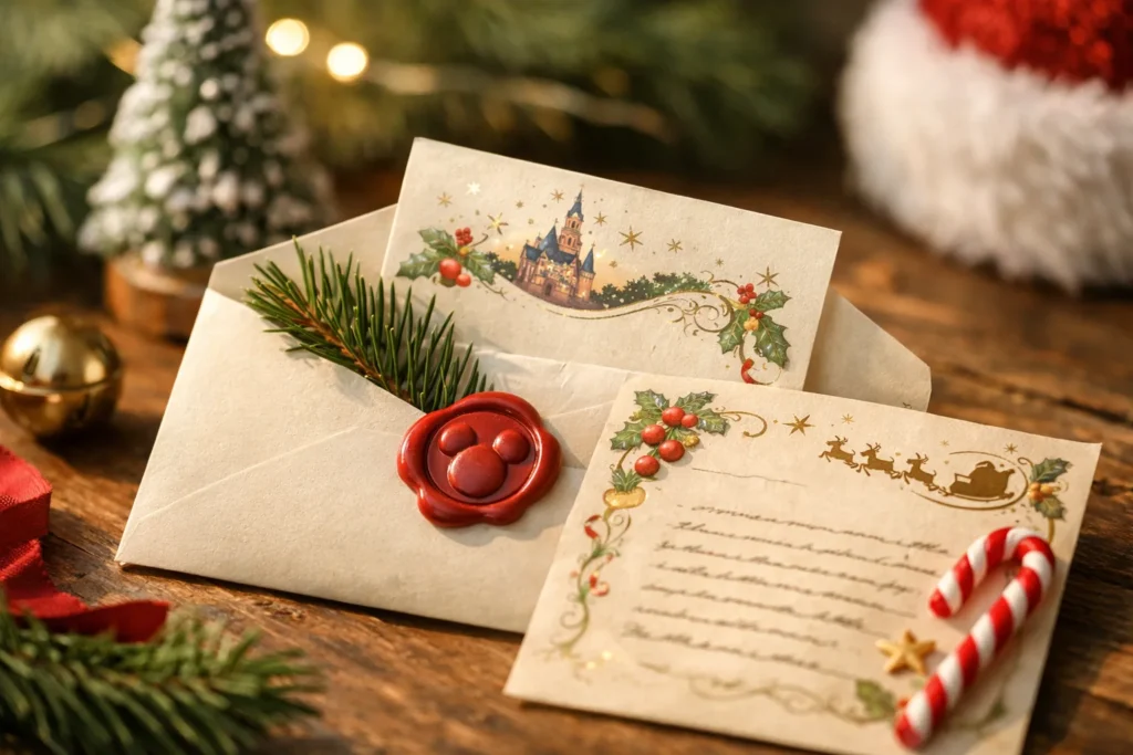 La magie des spectacles de Noël avec lettres personnalisées pour les fêtes de fin d&rsquo;année à Disneyland