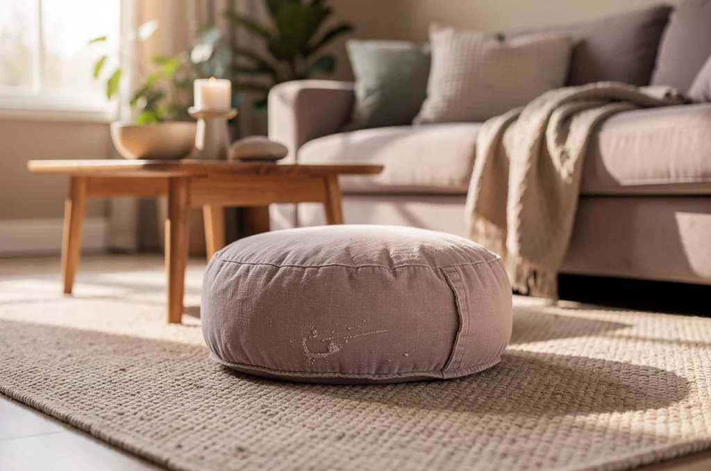 Les intérieurs instagram qui mettent le coussin rond à l’honneur