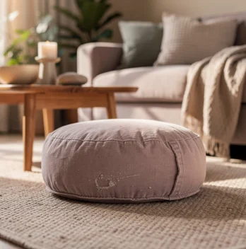 Les intérieurs instagram qui mettent le coussin rond à l’honneur