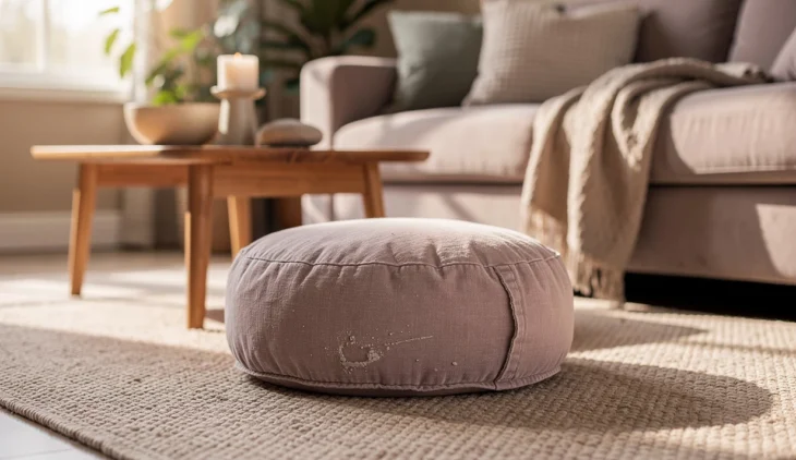 Les intérieurs instagram qui mettent le coussin rond à l’honneur