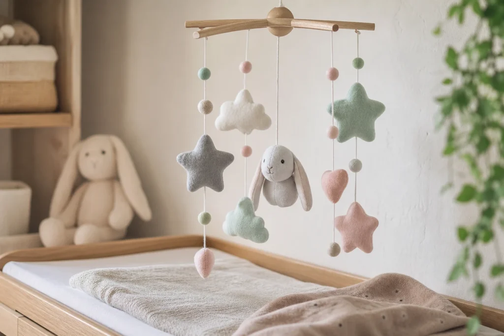 Accessoire bébé : comment choisir le mobile pour la table à langer