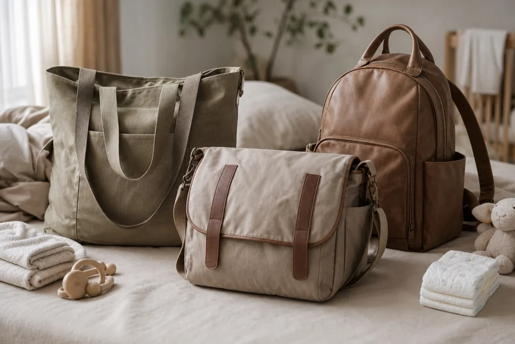 Les différents types de sacs à langer et leurs avantages pour bébé et maman