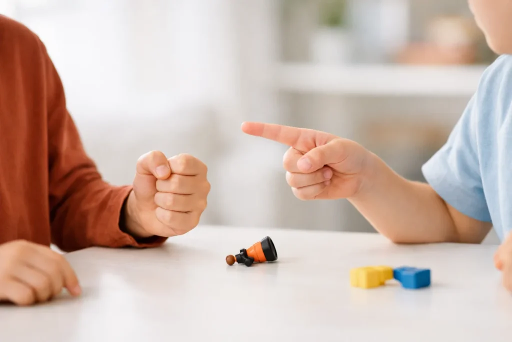 Une dispute entre frères et sœurs n’a pas toujours besoin d’arbitre