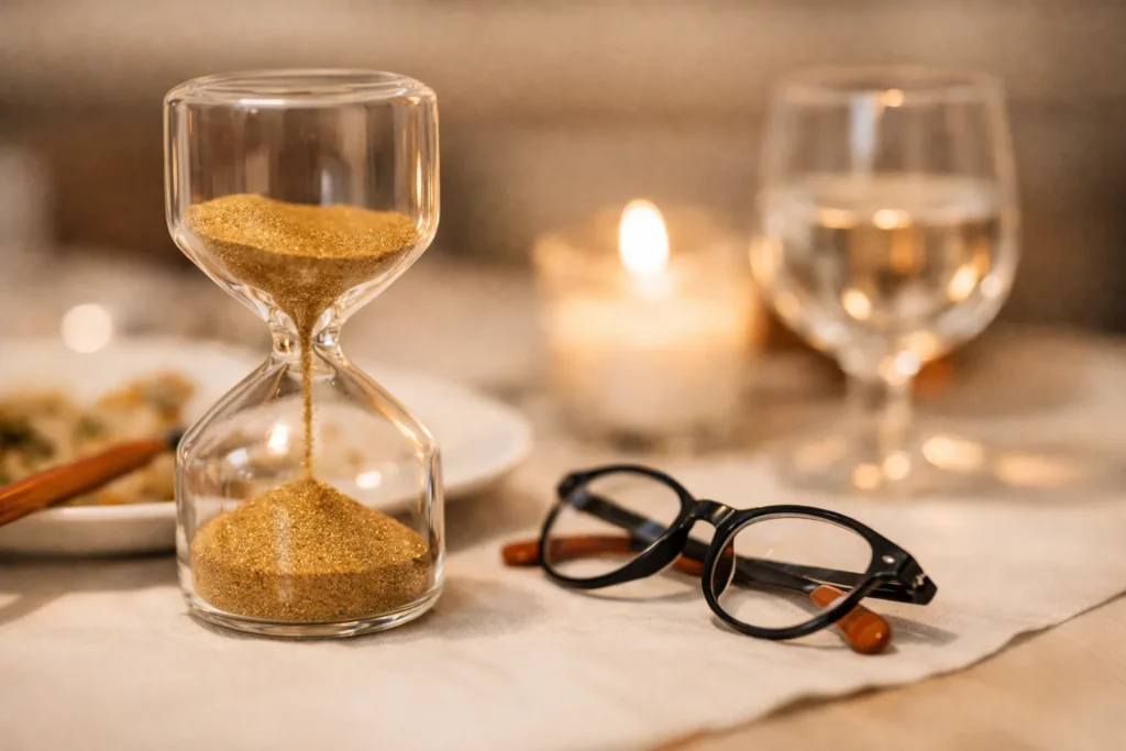 Le repas du soir n’est pas le bon moment pour discuter